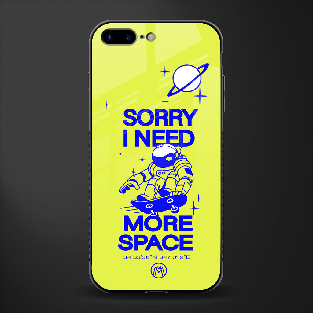 i need more space glass case for iphone 8 plus image