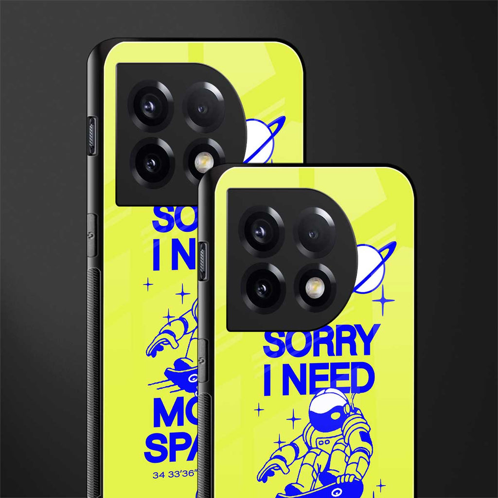 i need more space back phone cover | glass case for oneplus 11
