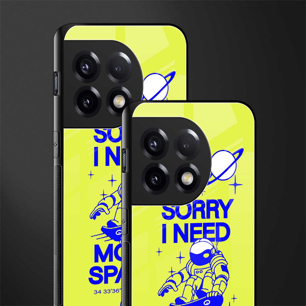i need more space back phone cover | glass case for oneplus 11r