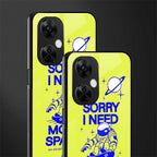 i need more space back phone cover | glass case for oneplus nord ce 3 lite
