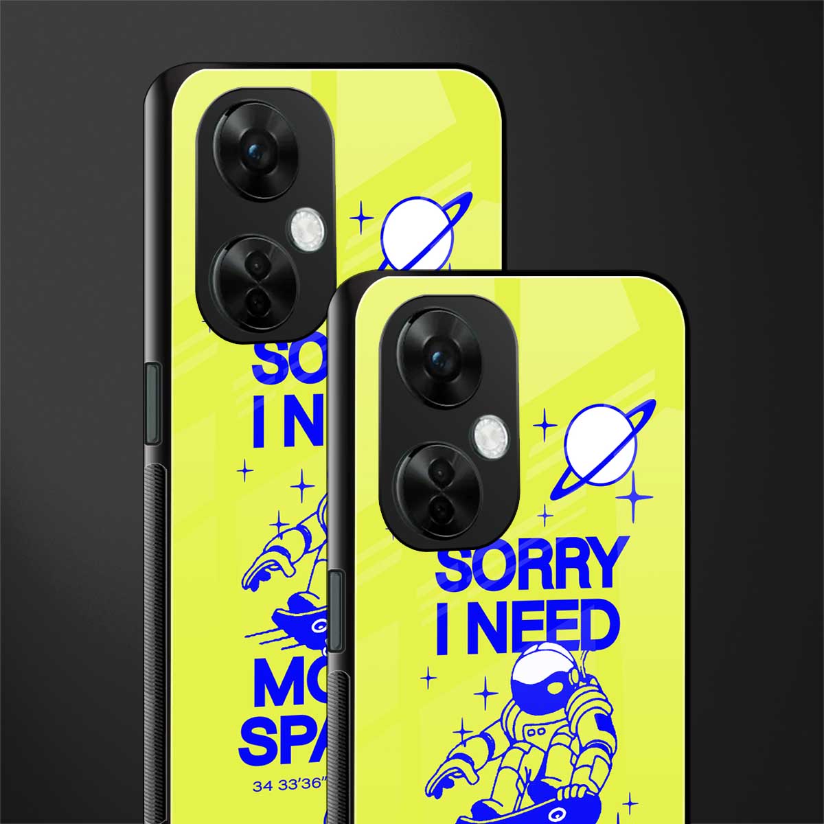 i need more space back phone cover | glass case for oneplus nord ce 3 lite