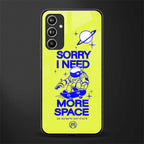 i need more space back phone cover | glass case for samsung galaxy a54 5g