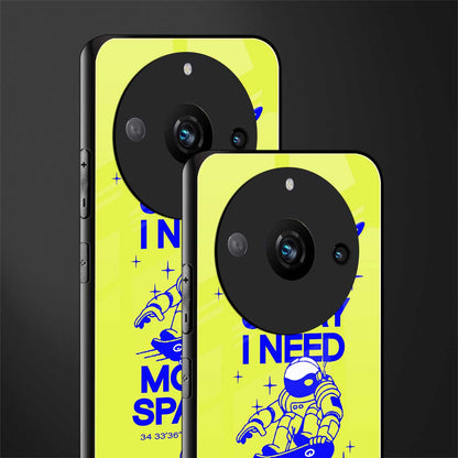 i need more space back phone cover | glass case for realme 11 pro 5g