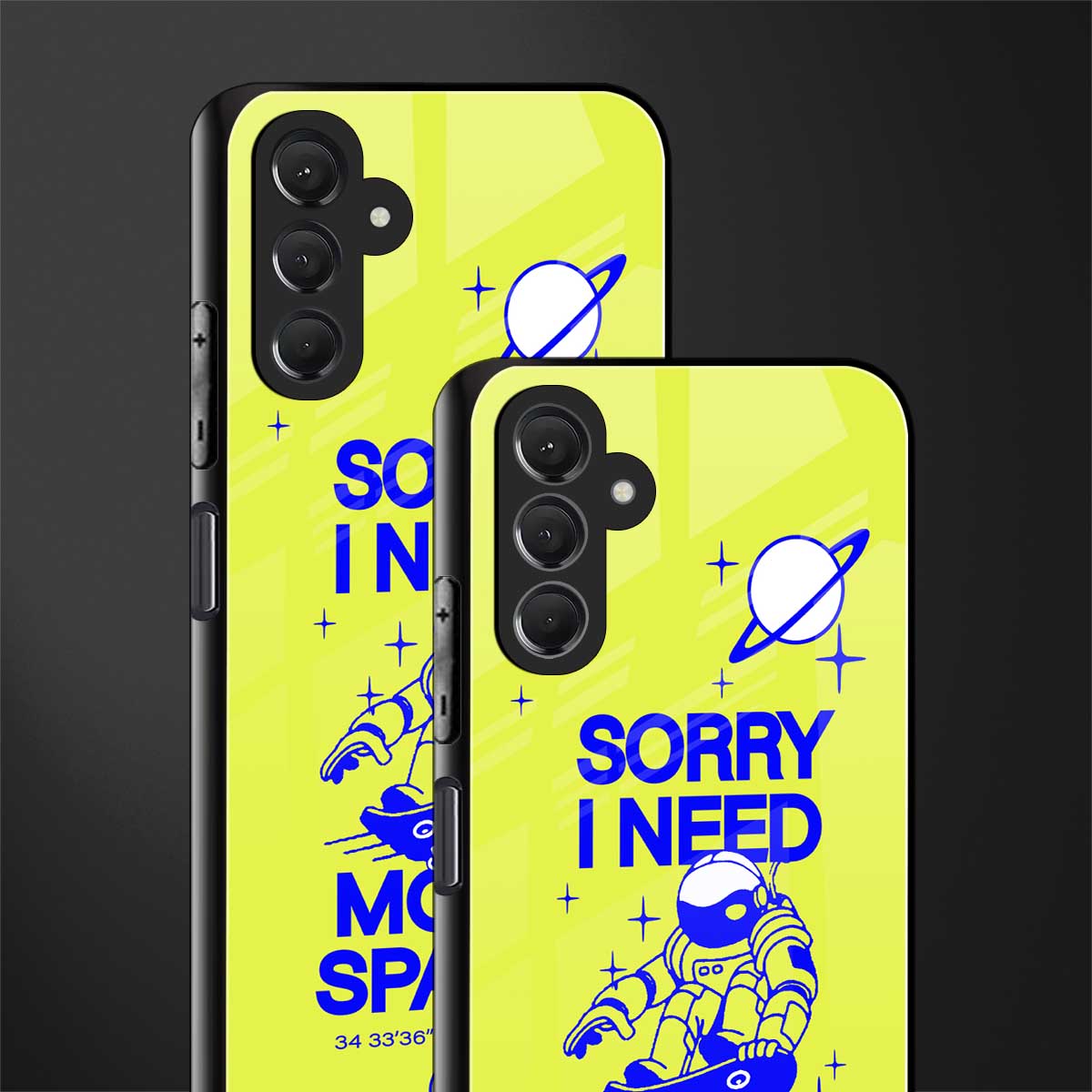 i need more space back phone cover | glass case for samsun galaxy a24 4g