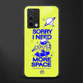 i need more space back phone cover | glass case for oppo a74 4g