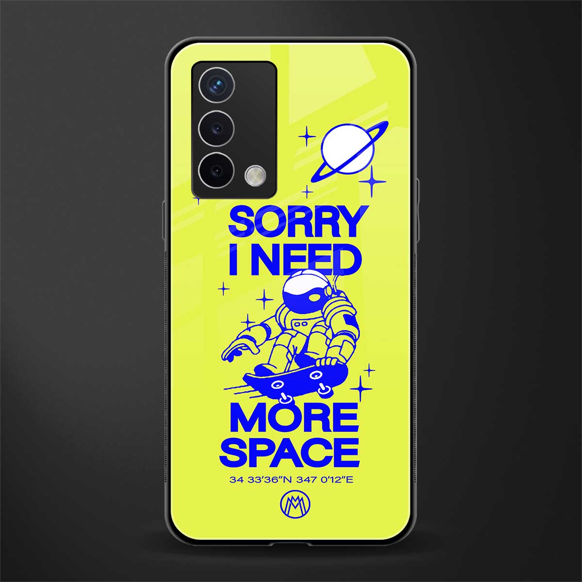 i need more space back phone cover | glass case for oppo a74 4g