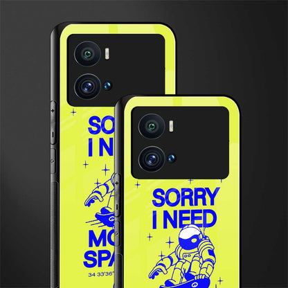 i need more space back phone cover | glass case for iQOO 9 Pro