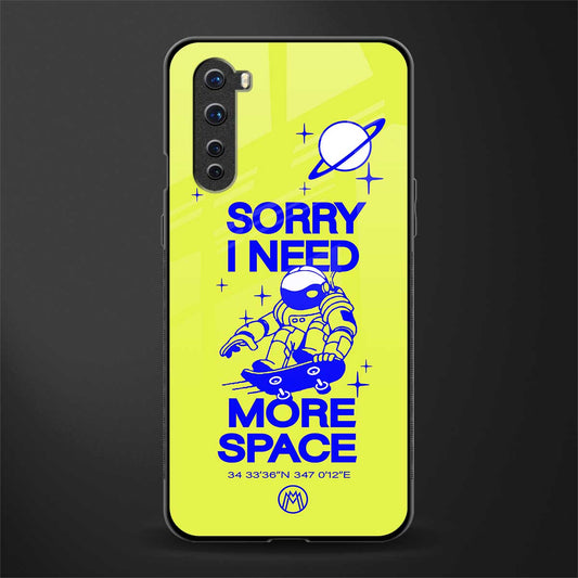 i need more space glass case for oneplus nord ac2001 image