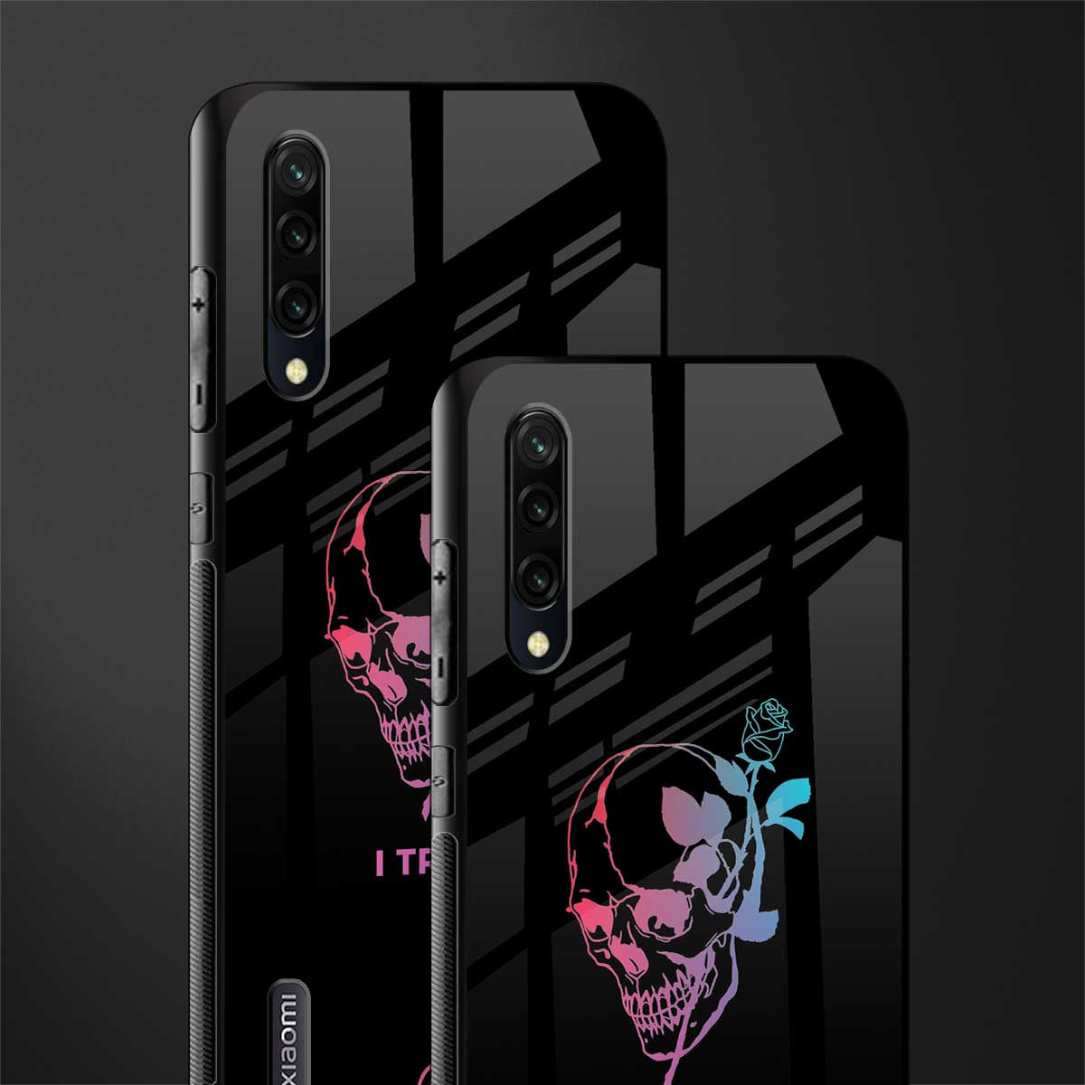 i tried glass case for mi a3 redmi a3 image-2