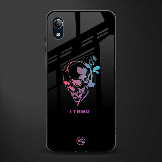 i tried glass case for vivo y1s without fingerprint image