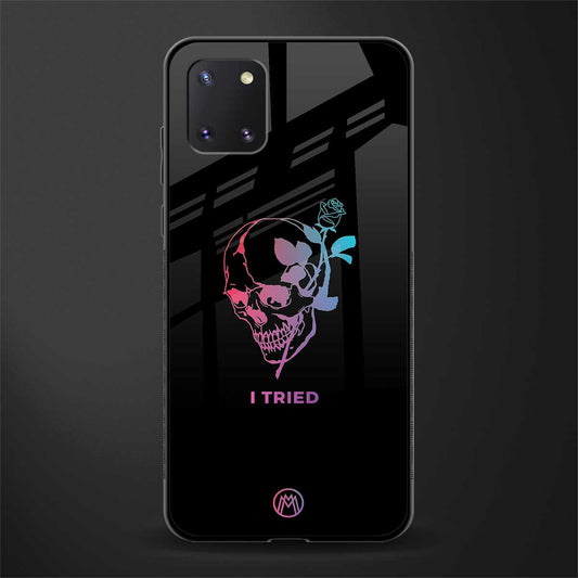 i tried glass case for samsung a81 image