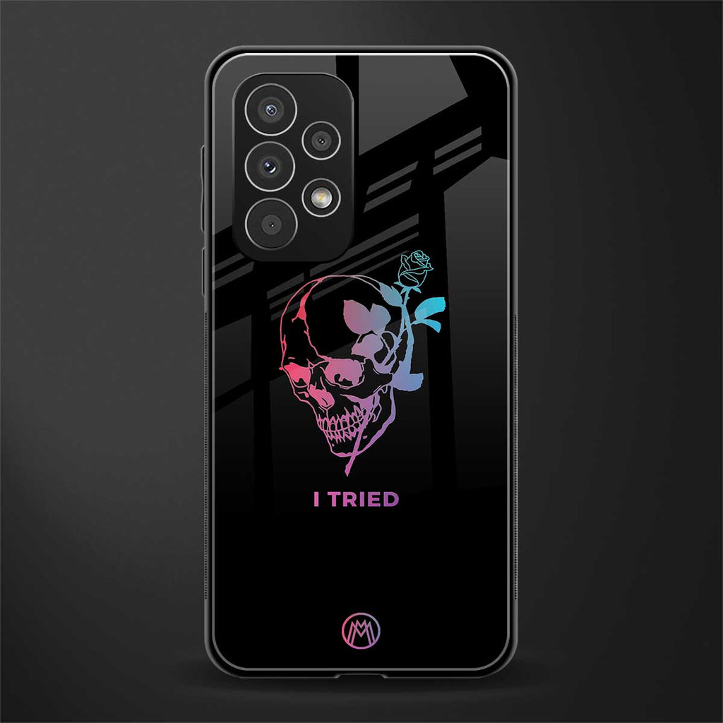 i tried back phone cover | glass case for samsung galaxy a33 5g