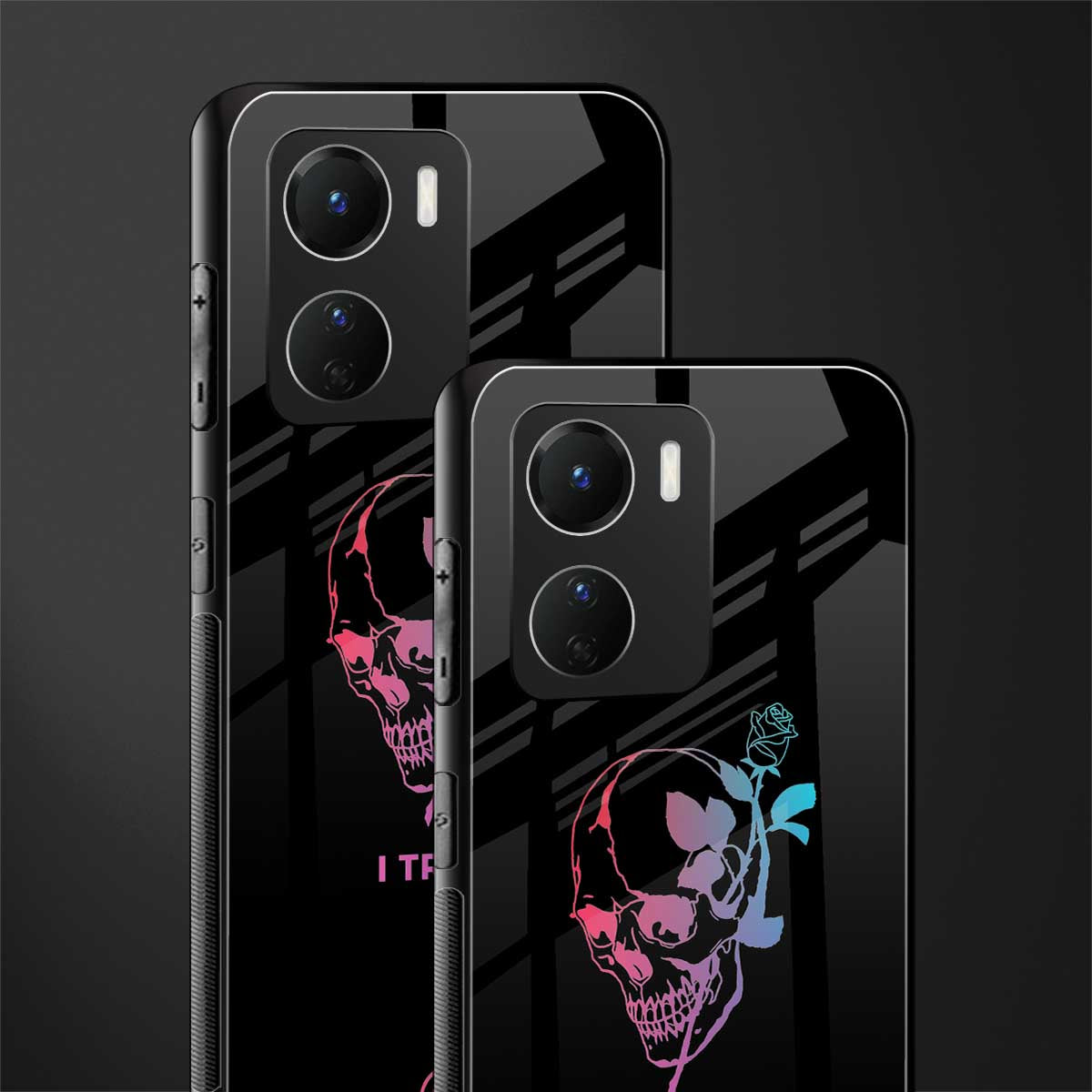 i tried back phone cover | glass case for vivo y16