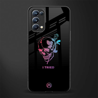 i tried back phone cover | glass case for oppo reno 5