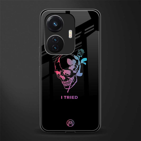i tried back phone cover | glass case for vivo t1 44w 4g