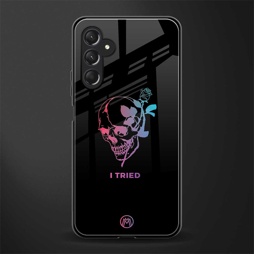 i tried back phone cover | glass case for samsun galaxy a24 4g