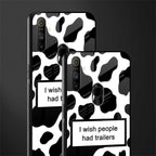 i wish people had trailers glass case for realme narzo 10a image-2