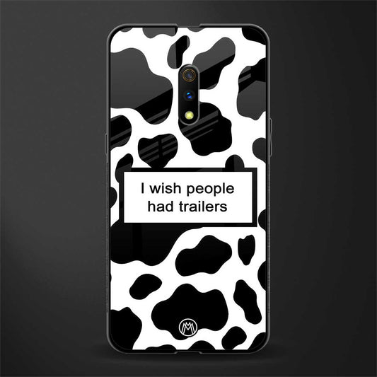 i wish people had trailers glass case for oppo k3 image