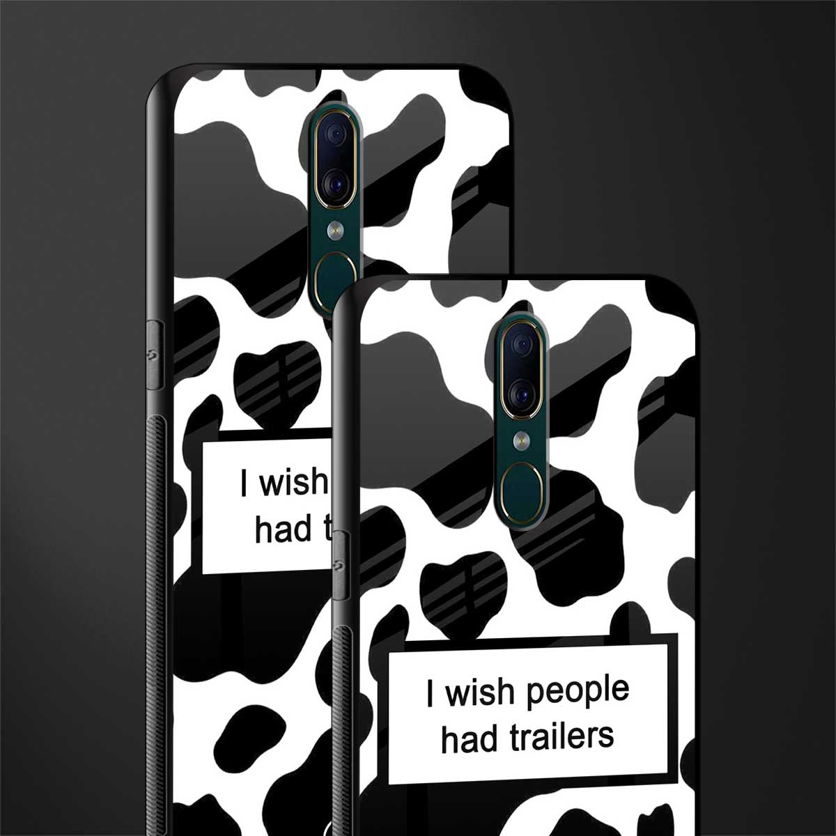 i wish people had trailers glass case for oppo f11 image-2
