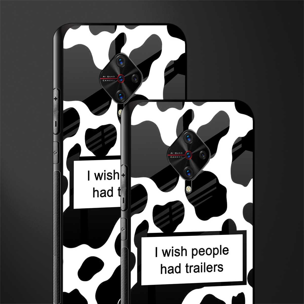 i wish people had trailers glass case for vivo s1 pro image-2
