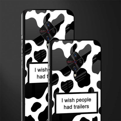 i wish people had trailers glass case for vivo s1 pro image-2