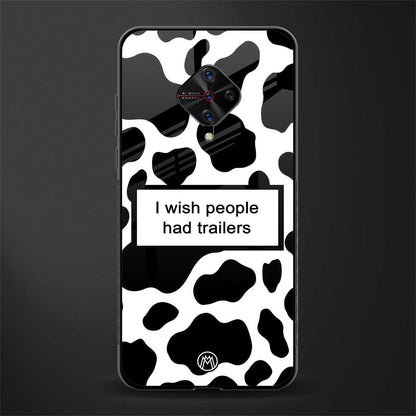 i wish people had trailers glass case for vivo s1 pro image