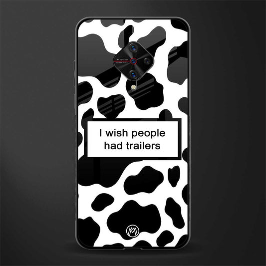 i wish people had trailers glass case for vivo s1 pro image