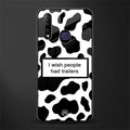 i wish people had trailers glass case for vivo z1 pro image
