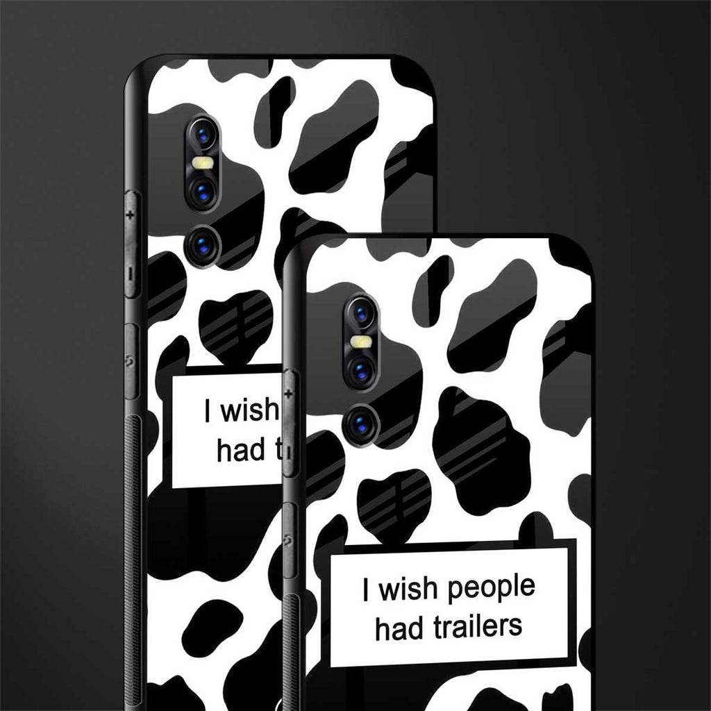 i wish people had trailers glass case for vivo v15 pro image-2