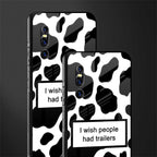 i wish people had trailers glass case for vivo v15 pro image-2