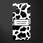 i wish people had trailers glass case for vivo v15 pro image
