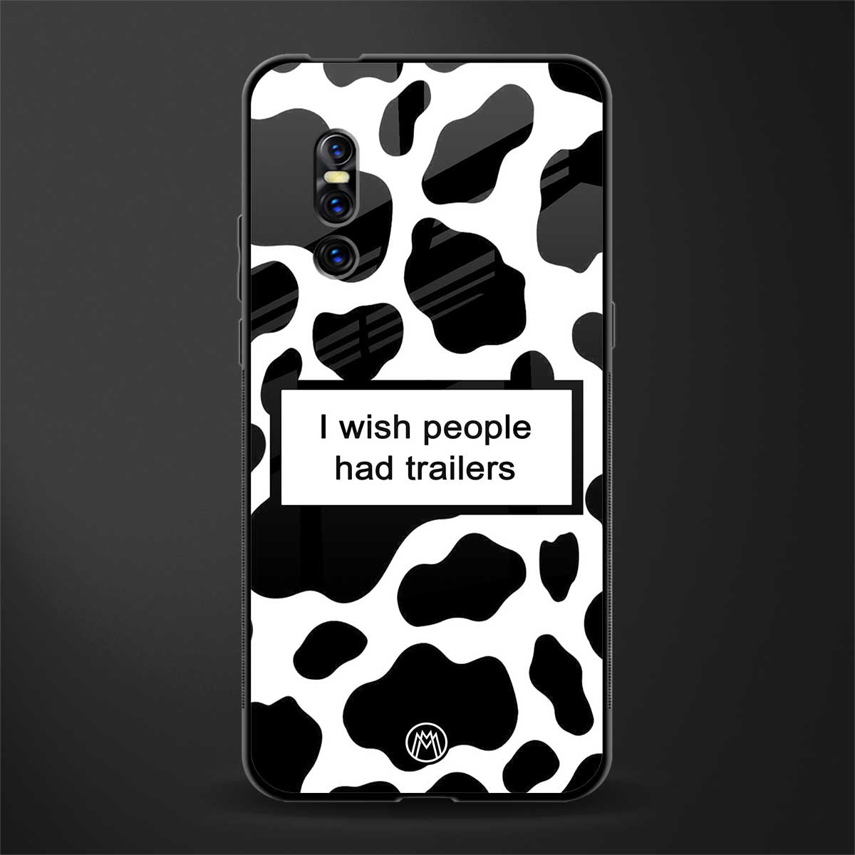 i wish people had trailers glass case for vivo v15 pro image