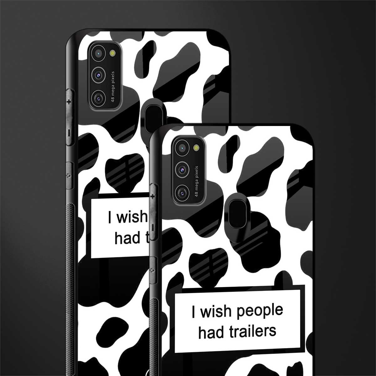 i wish people had trailers glass case for samsung galaxy m21 image-2