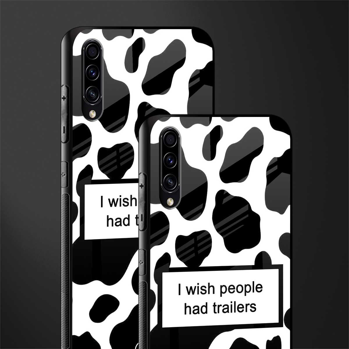 i wish people had trailers glass case for samsung galaxy a30s image-2