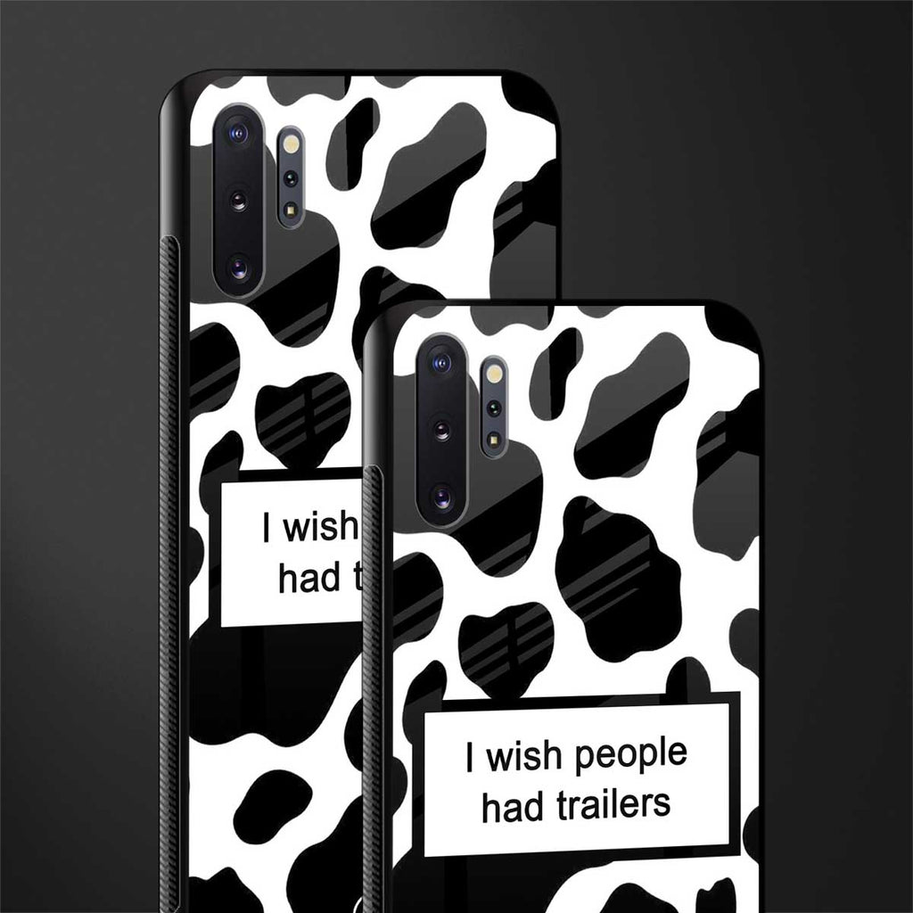 i wish people had trailers glass case for samsung galaxy note 10 plus image-2