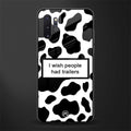 i wish people had trailers glass case for samsung galaxy note 10 plus image