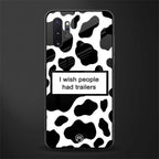 i wish people had trailers glass case for samsung galaxy note 10 plus image