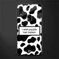 i wish people had trailers glass case for redmi 7redmi y3 image