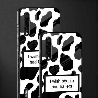 i wish people had trailers glass case for mi a3 redmi a3 image-2