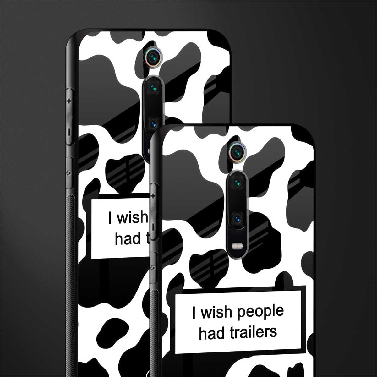 i wish people had trailers glass case for redmi k20 image-2