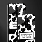 i wish people had trailers glass case for samsung galaxy s9 plus image-2