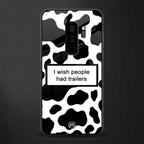 i wish people had trailers glass case for samsung galaxy s9 plus image