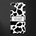 i wish people had trailers glass case for realme c1 image