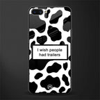 i wish people had trailers glass case for realme c1 image
