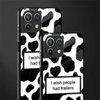 i wish people had trailers glass case for mi 11 lite image-2