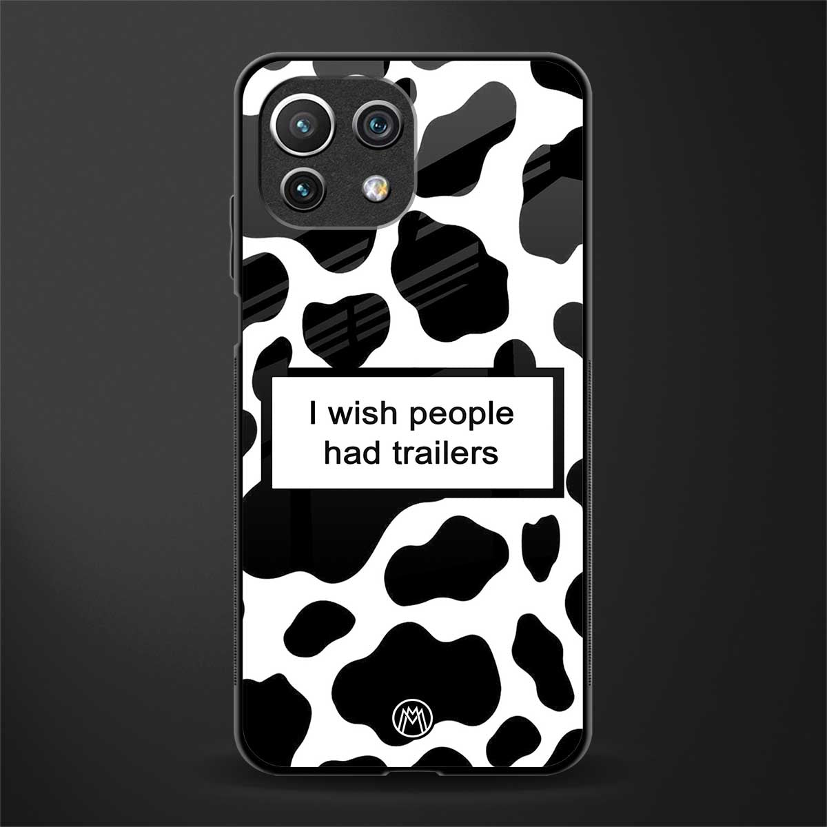 i wish people had trailers glass case for mi 11 lite image