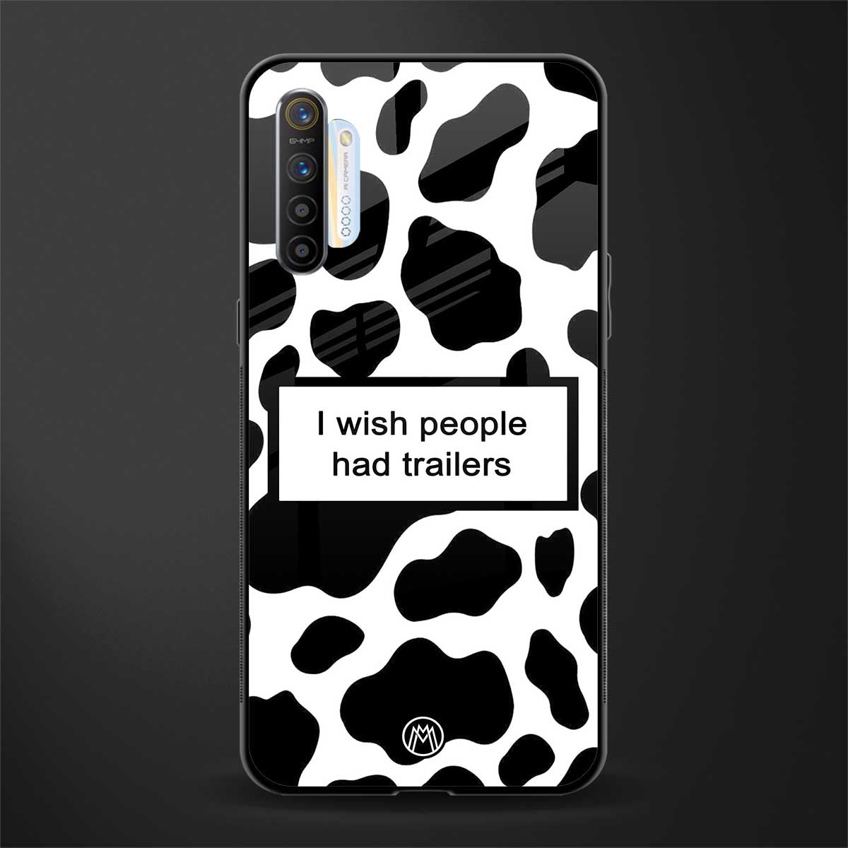 i wish people had trailers glass case for realme xt image