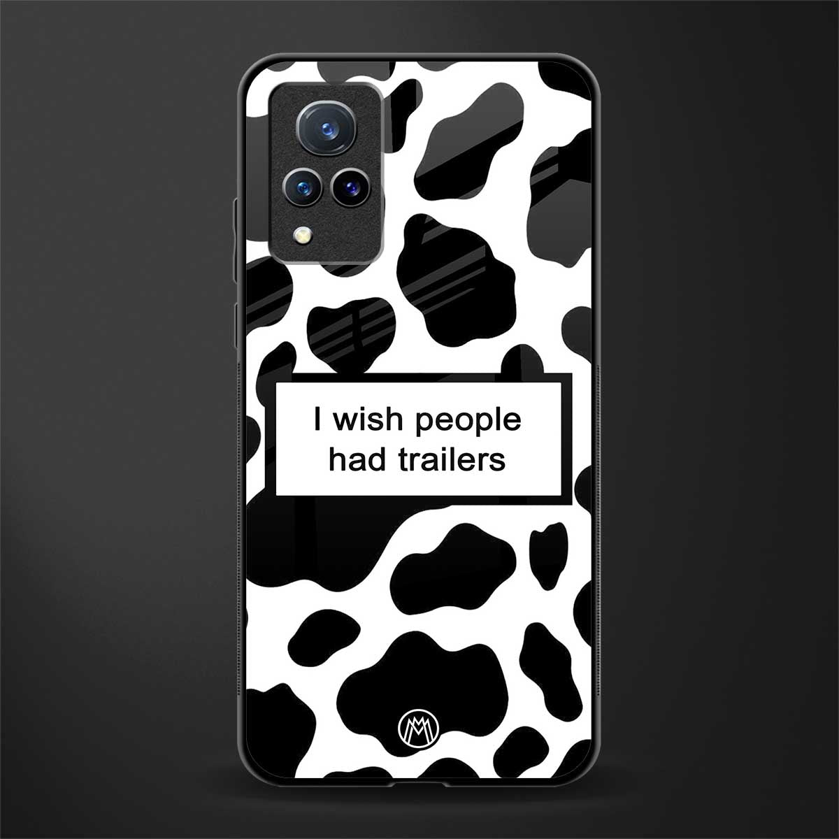 i wish people had trailers glass case for vivo v21 5g image