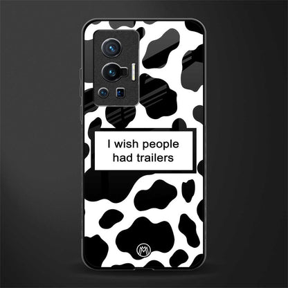 i wish people had trailers glass case for vivo x70 pro image