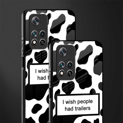 i wish people had trailers glass case for poco m4 pro 5g image-2